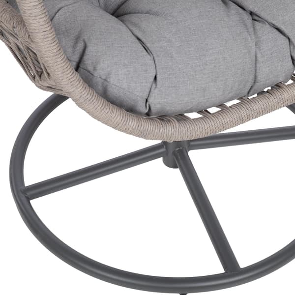 Lænestol CASSIA 85x85x151 cm Grå