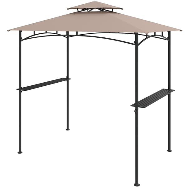 Grillikatos 244x152 cm rustiikinruskea