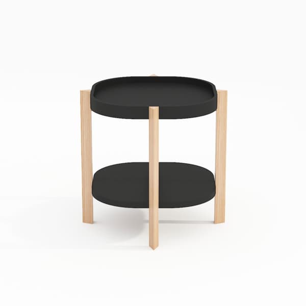 Sidebord NORAH 40x40x60 cm Sort