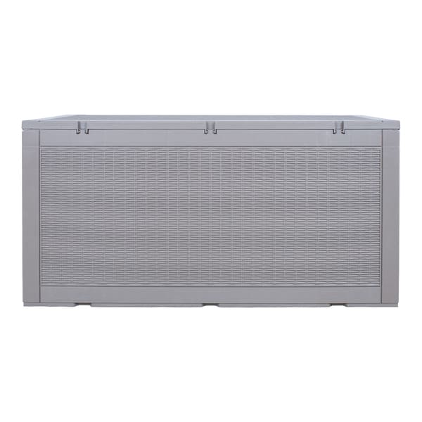 Förvaringslåda 122x54,5x63 cm Grå Plast