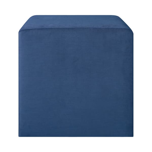 Puff 45x45x45 cm blå – 45x45xH45cm