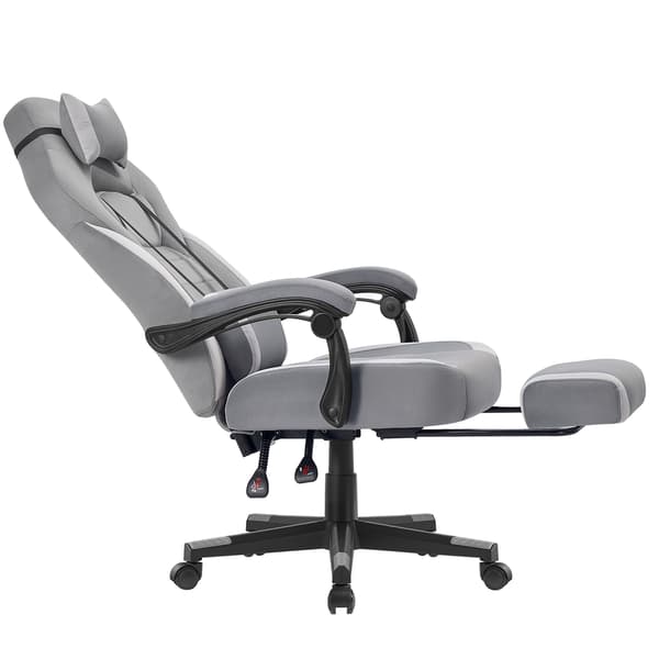 Gamingstol 72,4x69,7x118-128 cm Grå