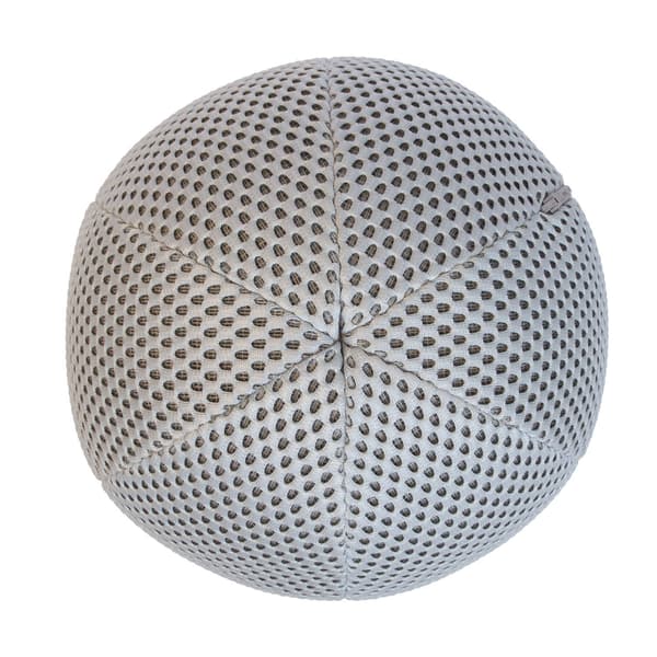 Pude 25 cm grå, polyester