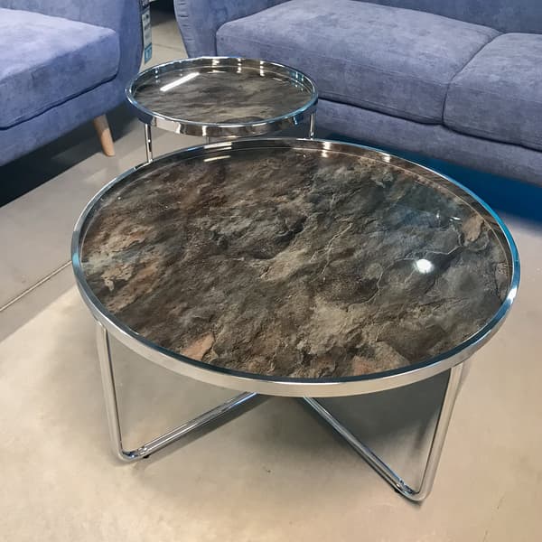 Sohvapöytä ASTOR 80x40 cm Harmaa