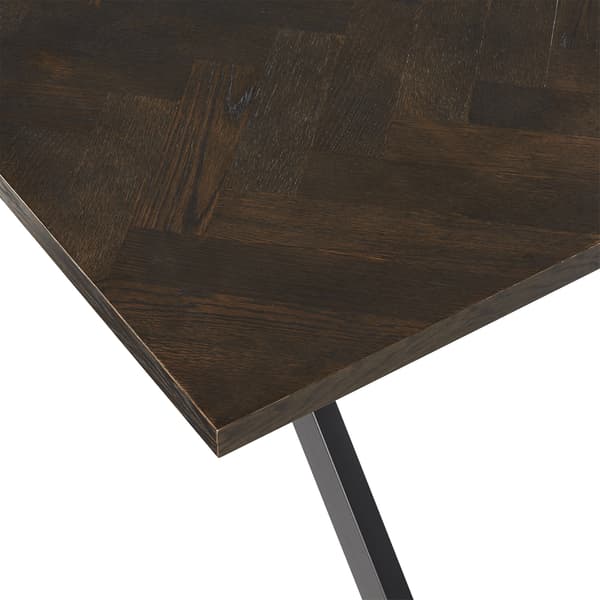 Matbord ROWAN 200x90x75 cm Brun
