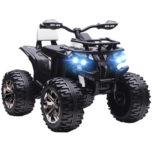 Elektrisk barnquad 100x65x73 cm vit plast