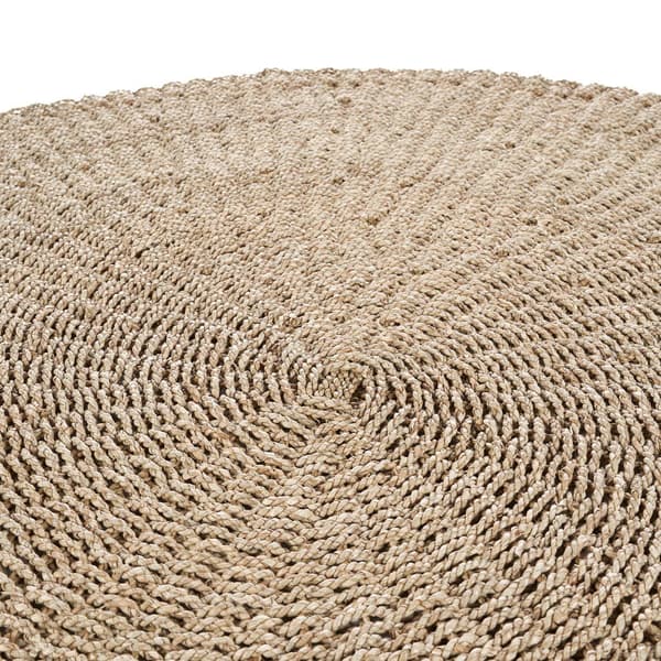Tæppe, 150x150x2 cm, Natur, Sisal