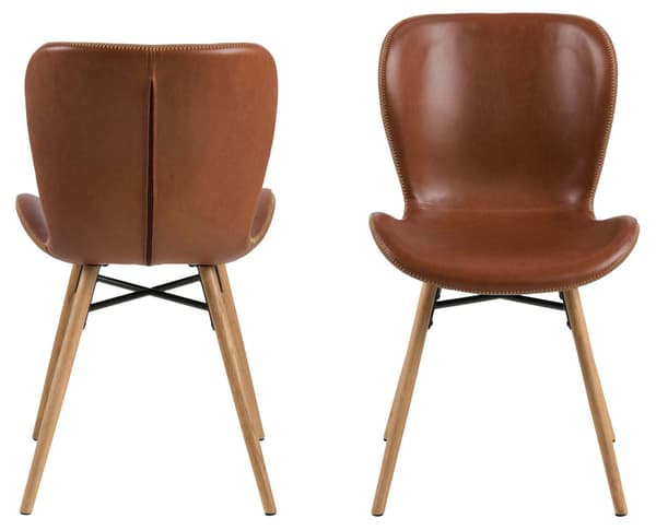 Stol BATILDA 47x53x82,5 cm brun
