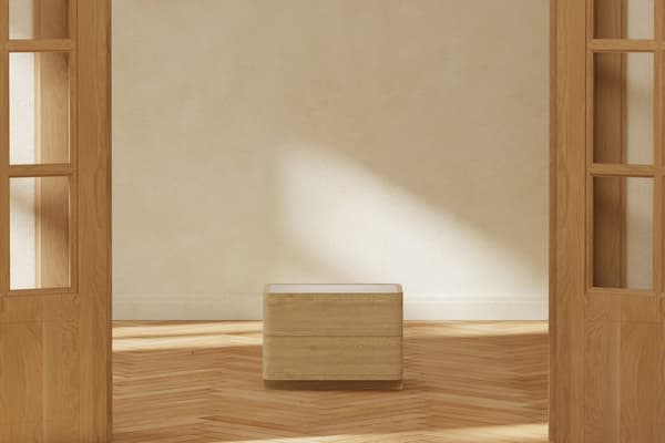 Laatikosto 40x50x36 cm Luonnonvärinen MDF