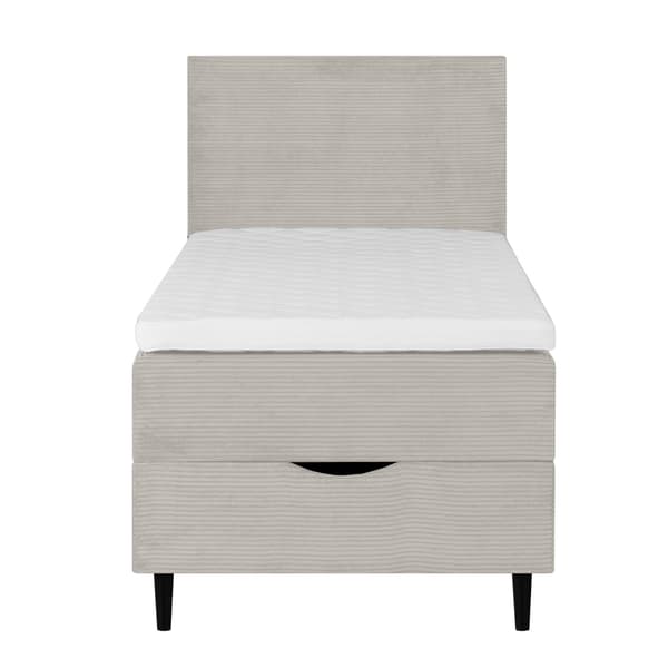 Continental seng LAARA 91x208x119 cm Beige opbevaring