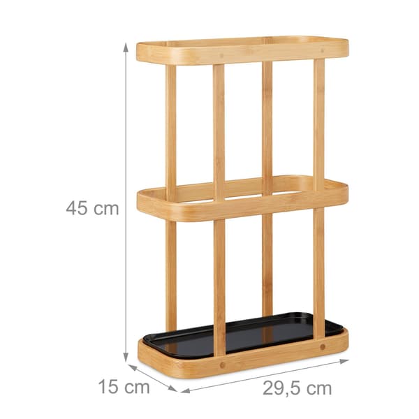 Paraplyholder, 45x29,5x15 cm, Brun, Kodustaar