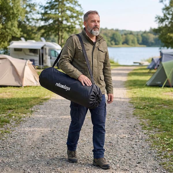 Campingstol Fällbar för Två Personer, Kodustaar