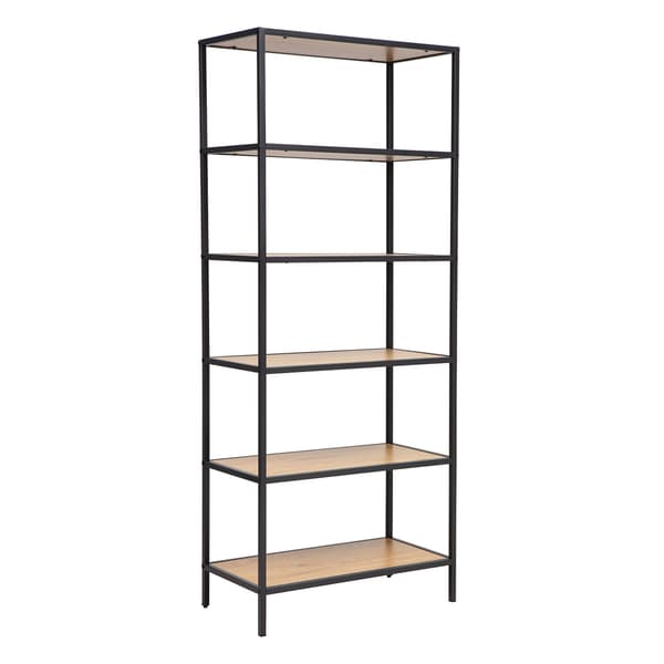 Hylde 63x33x152 cm Ask Sort metal