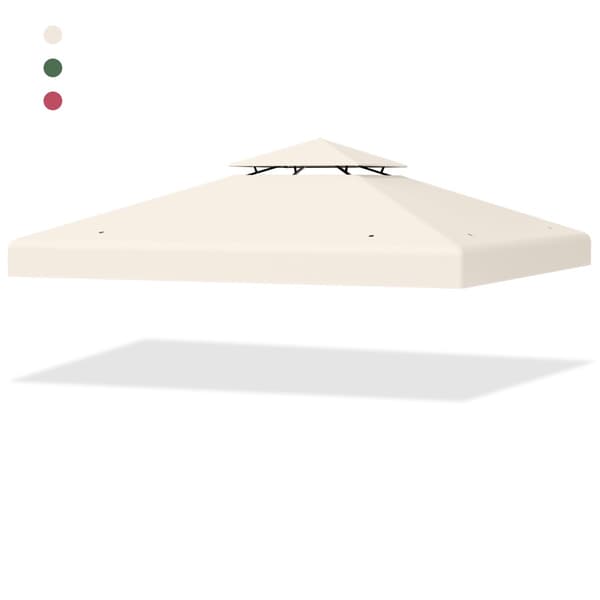 Erstatningsmarkise til pavillon 300x300 cm beige
