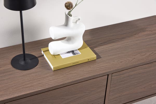 TV-taso Dragh 100x35x28 cm Ruskea MDF