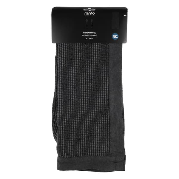 Sarong 85x145 cm Harmaa Puuvilla