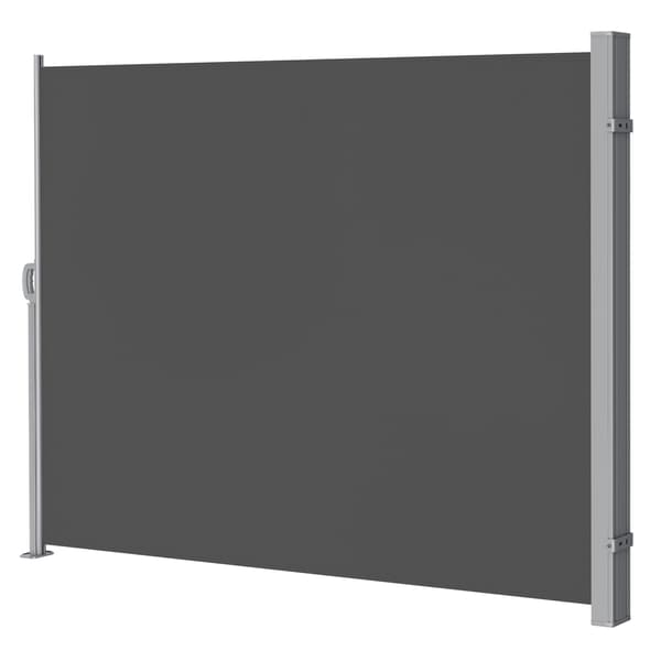 Vertikal markise 160x500 cm Antrasitt solskjerming