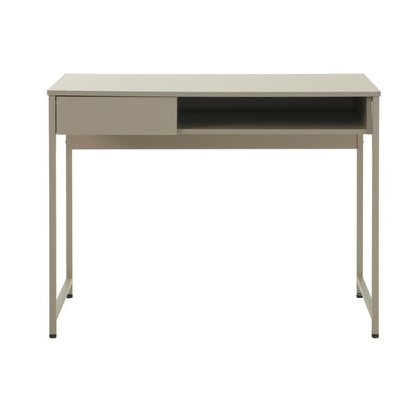 Skrivebord DIMITRA 100x50x76 cm grå