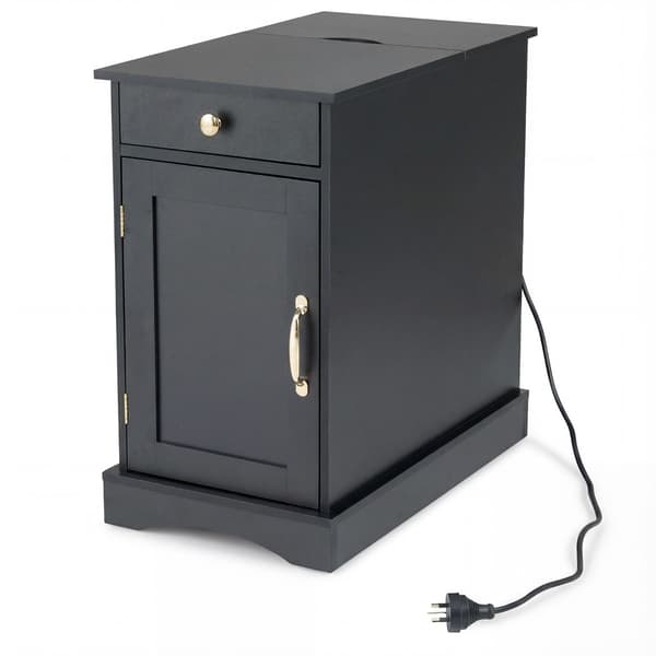 Natbord 60x35x62 cm sort, opbevaring , Star