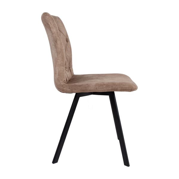 Tuoli AFTON 46x59x87 cm ruskea sametti