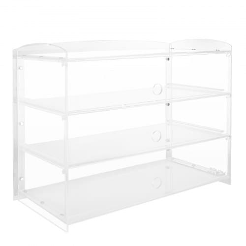 Bageridiskdisplay, 48,2x23,2x38 cm, Klar, Akryl