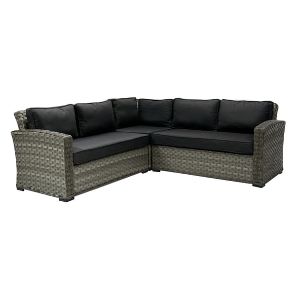 Soffa Geneva 2-sits 132x81x78 cm Grå
