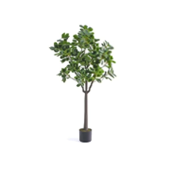 Kunstigt træ 80 cm grønt