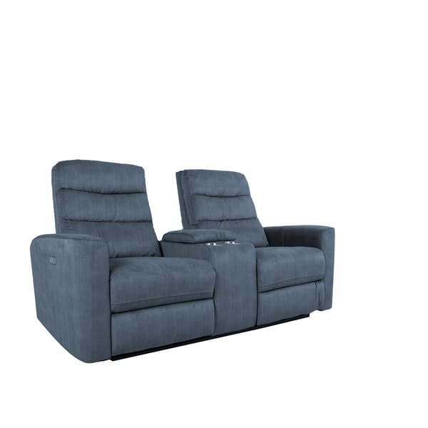 Fåtöljsoffa Gaston 182x85x104 cm Blå