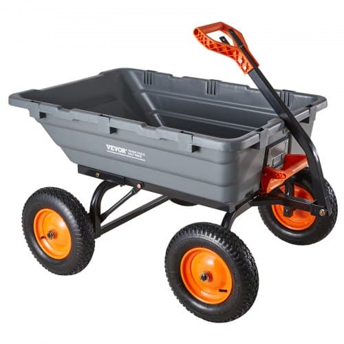 Havetrillebør 124x99x73,5 cm Sort Polyurethan Bakke