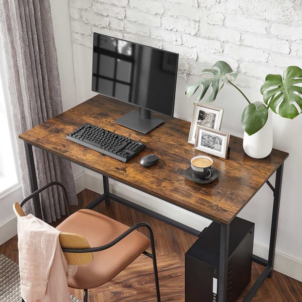 Skrivebord, 120x60x75 cm, Brun