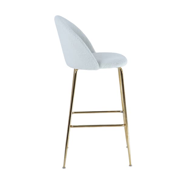 Barstol BEETLE 52x54x105 cm hvid