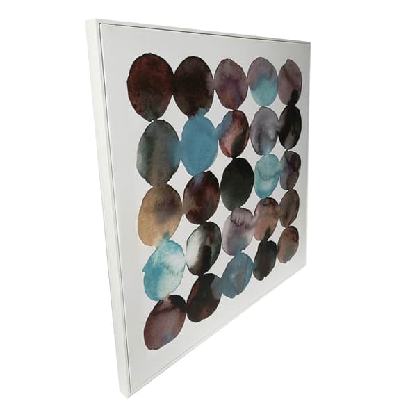 Vægkunst 60x60x2,5 cm Blå