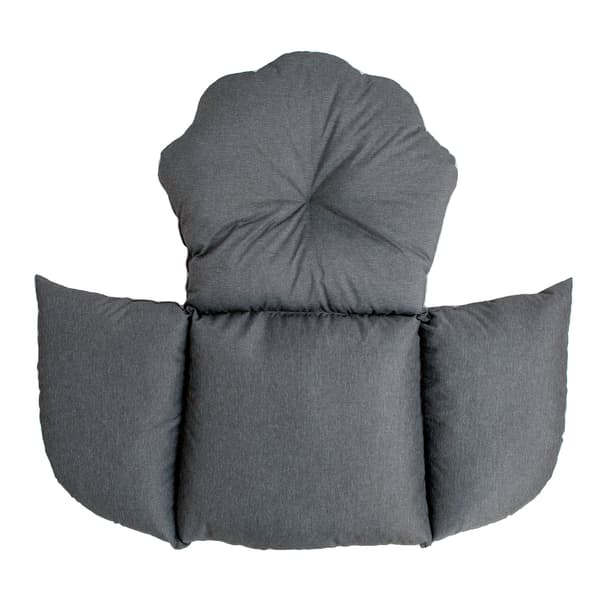 Pude 120x110x15 cm mørkegrå
