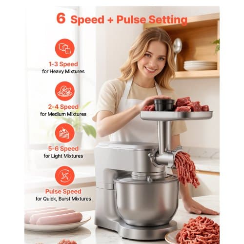 Standmixer 430x235x560 mm Sølv Rustfrit Stål