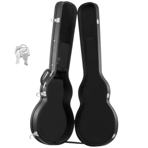Elektrisk gitarr hårt fodral LP-gitarrlåda 108x39 cm svart