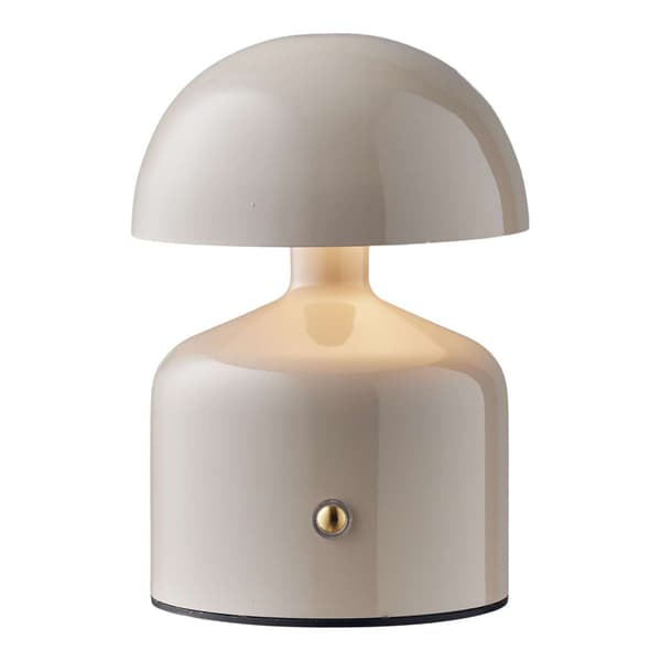 Bordslampa  13,5cm Grå Metall