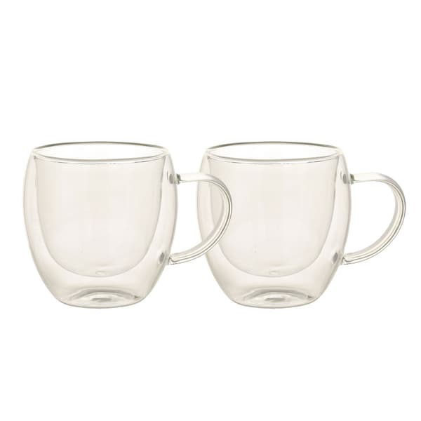 Mugg 200 ml Glas Dubbelväggig