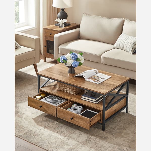Soffbord, 100x55x45 cm, Svart