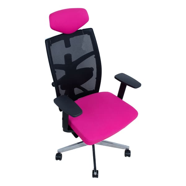 Kontorstol TUNE 49x44x50 cm Pink/Sort