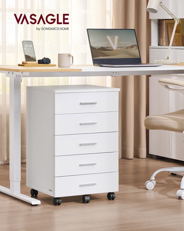 Arkivskab 42x40x65,7 cm Hvid MDF