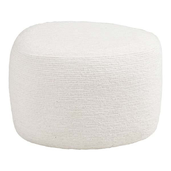 Puf, Hilo, brudt hvid, polyester