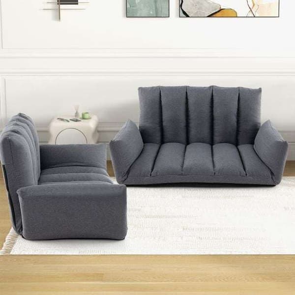 Gulvsofa, 119x76x60 cm, Grå , Star