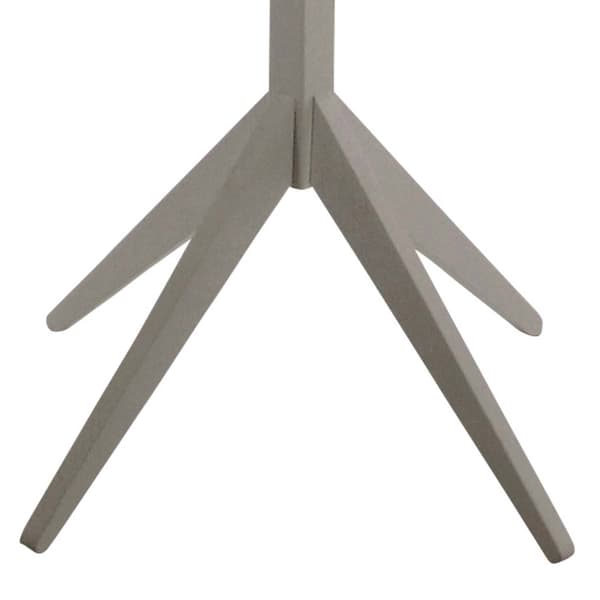 Naulakko ASCOT 42x42x178 cm Harmaa Puu