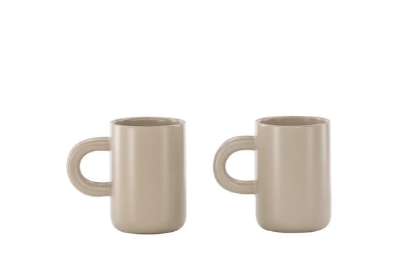 Kop, Active, 7x11 cm, Beige