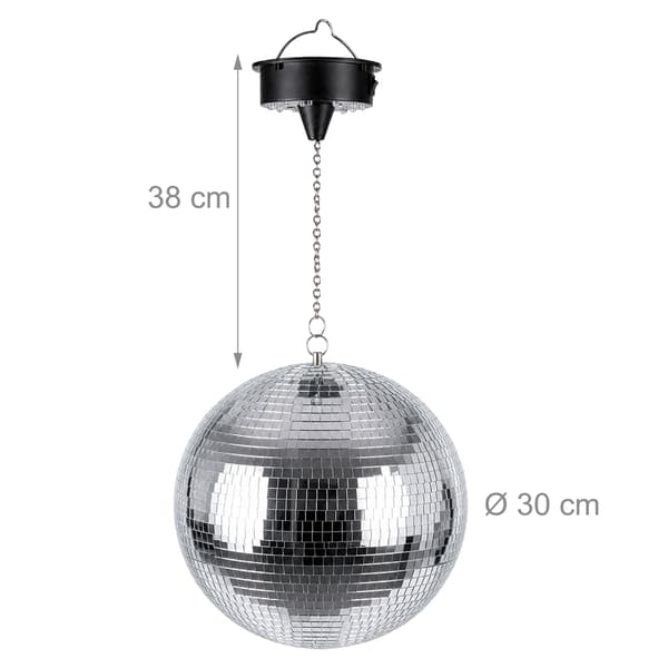Drejende discokugle med lys, Kodustaar