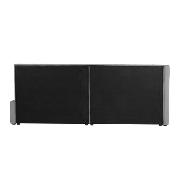 Säng Jasper 104x214x84,5 cm Grå