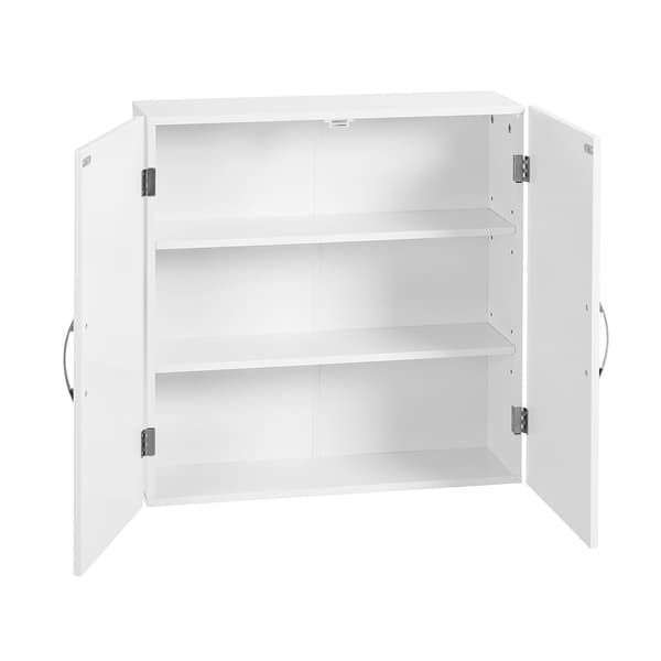 Väggskåp 60x18x60 cm Vit MDF