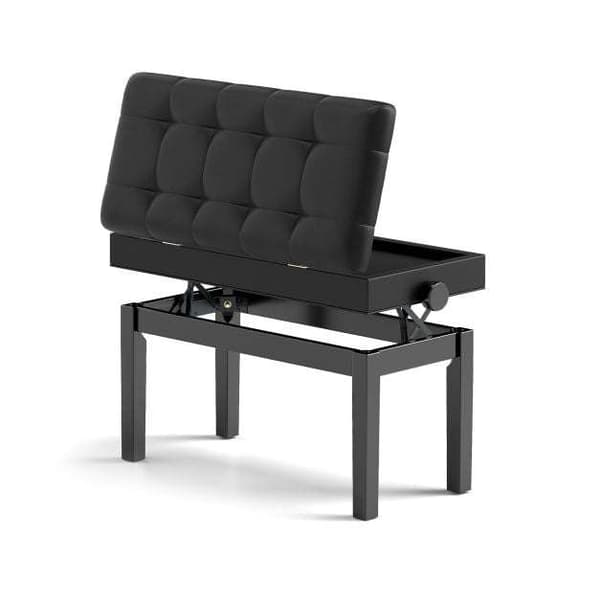 Pianopenkki, 76x36x48-58 cm, Musta , Star