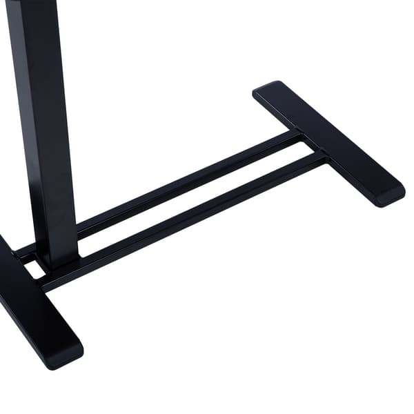 Skrivebord 70x40x66-106 cm Sort Manuel