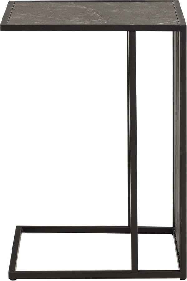 Sidebord 35x43x63 cm Sort Metal